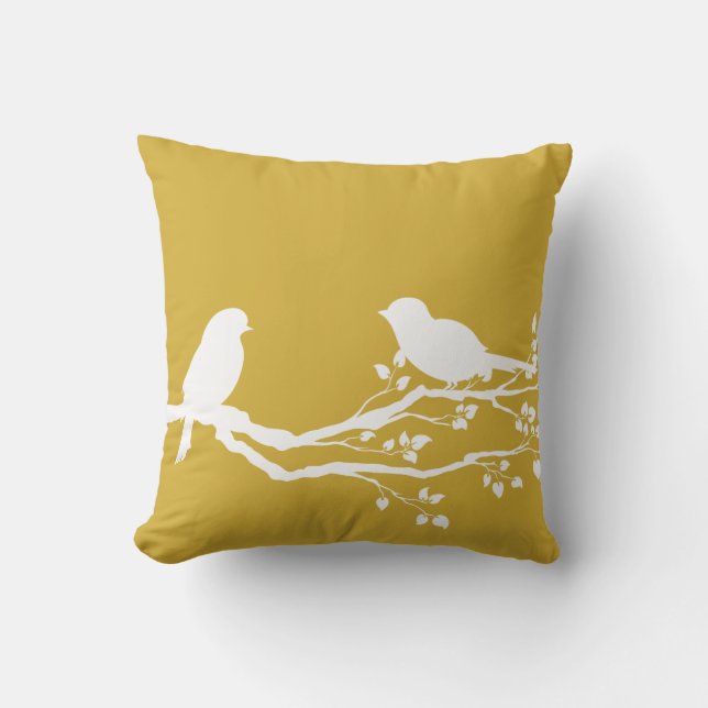 Cojín Decorativo Silhouette Gold Country (Anverso)