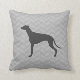 Cojín Decorativo Silhouette Greyhound