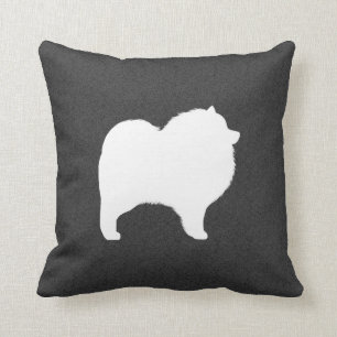 Cojín Decorativo Silhouette Keeshond