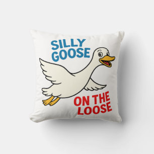 Cojín Decorativo Silly Goose on Loose
