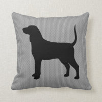 Silueta de cola azul