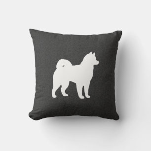 Cojín Decorativo Silueta de Malamute de Alaska