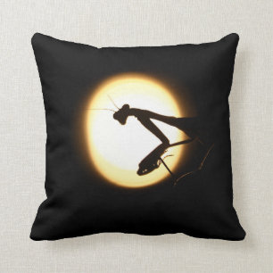 Cojín Decorativo Silueta de Mantis Religiosa