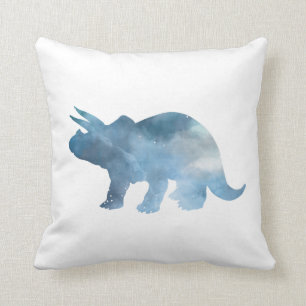 Cojín Decorativo Silueta del dinosaurio (Triceratops)