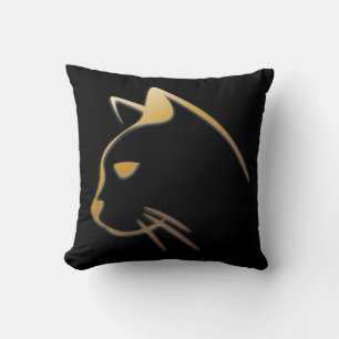 Cojín Decorativo Silueta del gato
