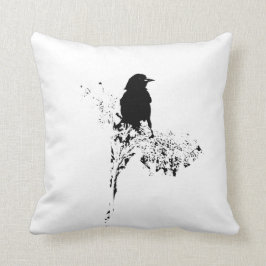 Cojín Decorativo Silueta del pájaro
