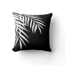Silueta el | de la palmera de la playa negro y