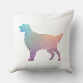 Cojín Decorativo Silueta geométrica de recuperación plana-Pastel