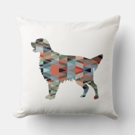 Cojín Decorativo Silueta geométrica de recuperación plana -rebanada