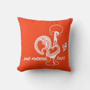 Cojín Decorativo Silueta moderna de gallo portugués