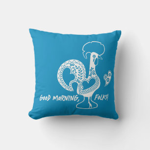 Cojín Decorativo Silueta moderna de gallo portugués