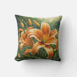 Cojín Decorativo Simbolismo de la Lilium lancifolia