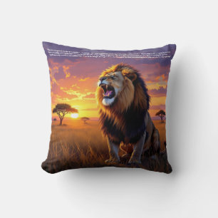 Cojín Decorativo Simbolismo de león