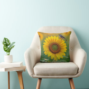 Cojín Decorativo Simbolismo del Girasol