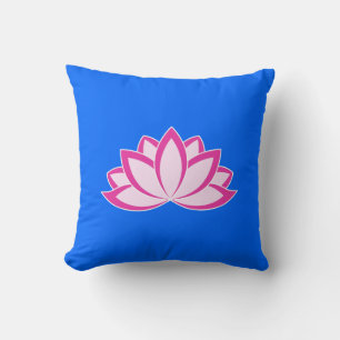 Cojín Decorativo Símbolo budista rosa original flor Lotus