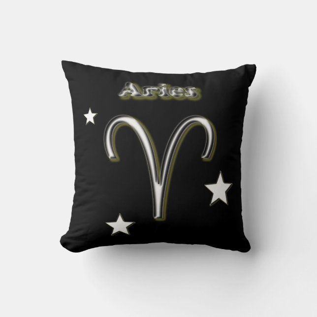 Cojín Decorativo Símbolo de Aries (Anverso)