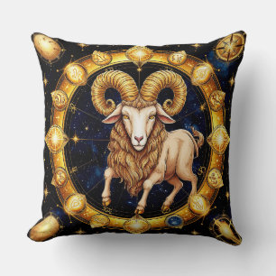 Cojín Decorativo Símbolo de Aries del Zodiaco