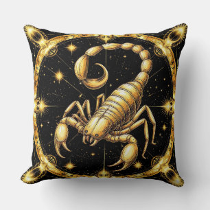 Cojín Decorativo Símbolo de Escorpio del Zodiaco