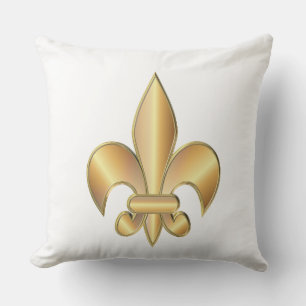 Cojín Decorativo símbolo de Flor de Lis