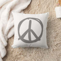 Símbolo de paz Rótulo vintage para hippie pacífico
