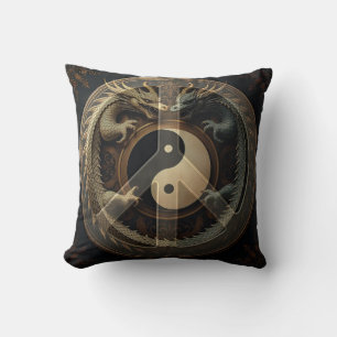 Cojín Decorativo Símbolo de Paz Yin Yang