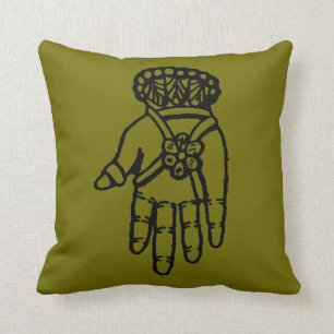 Cojín Decorativo Símbolo islámico: Hamsa