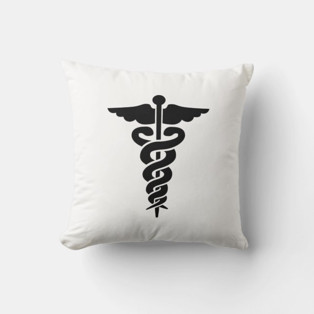 Cojín Decorativo Símbolo médico (Anverso)
