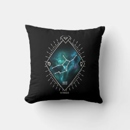 Cojín Decorativo Símbolo Virgo Constellation & Zodiac