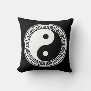 Cojín Decorativo Símbolo Yin y Yang muy divertido