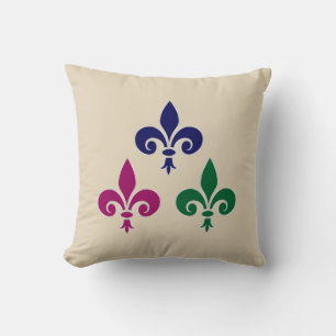 Cojín Decorativo Símbolos de Fleur-de-lis