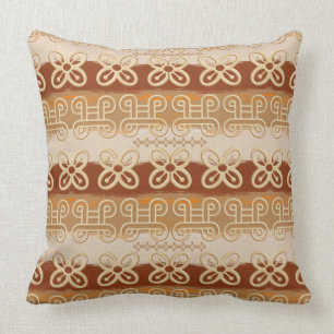 Cojín Decorativo Símbolos étnicos de Adinkra del africano
