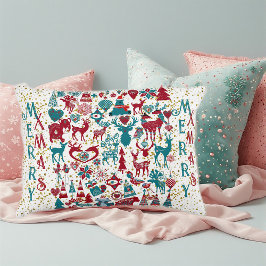 Cojín Decorativo Símbolos navideños Scandia Merry Nordic Scandinavi