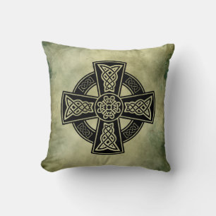 Cojín Decorativo símbolos sagrados celtas irlandeses
