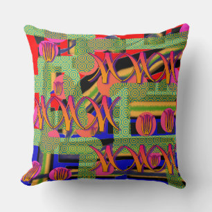 Cojín Decorativo Símbolos y Flora