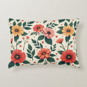 Cojín Decorativo Simetría floral clásica