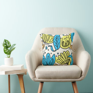 Cojín Decorativo Simple Ocean Patterns Art.