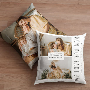 Cojín Decorativo Simple 'We Love You Mom' 3 foto Keepsake