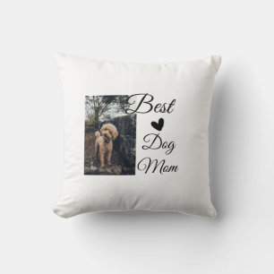 Cojín Decorativo Simple y colorido animal añadir nombre foto perro 