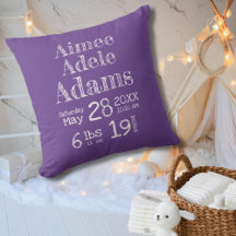 Simple y moderno estribos púrpuras estadísticas de