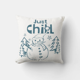 Cojín Decorativo Simplemente Relájate Navidades Divertidas