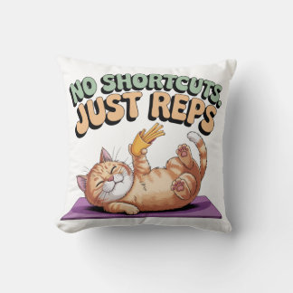 Cojín Decorativo Sin Atajos. Solo Reps