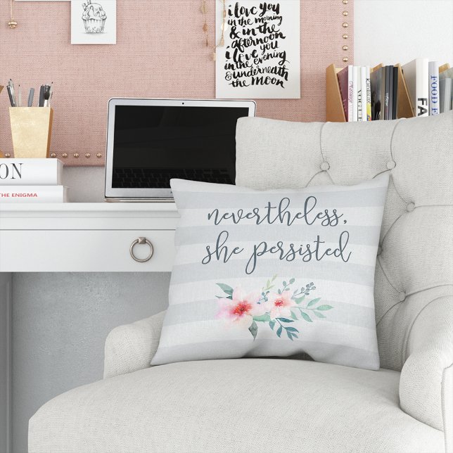 Cojín Decorativo Sin Embargo, Persistió (Subido por el creador)