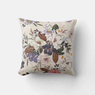 Cojín Decorativo Sinfonía floral tropical