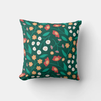 Cojín Decorativo Sinfonía floral vibrante