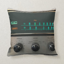 Cojín Decorativo Sintonizador/almohada de radio