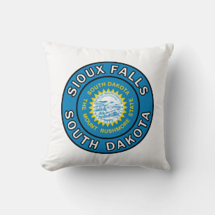 Cojín Decorativo Sioux Falls Dakota del Sur