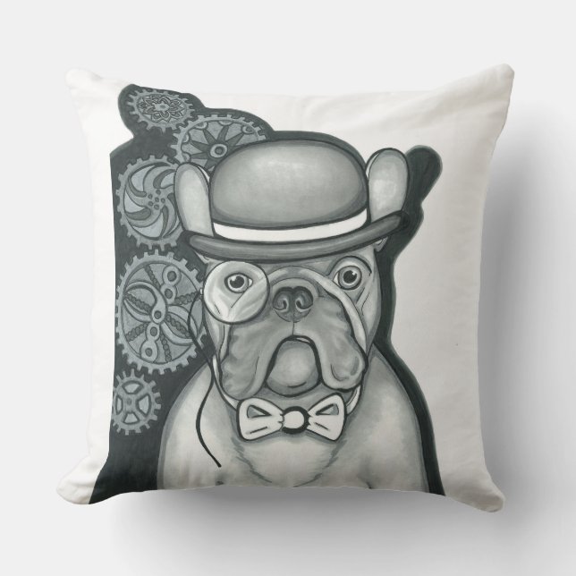 Cojín Decorativo Sir Bouledogue Pillow (Anverso)