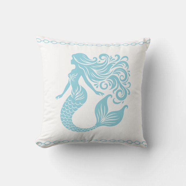 Cojín Decorativo Sirena  (Anverso)