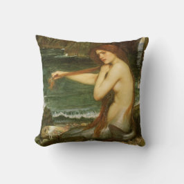 Cojín Decorativo Sirena de John William Waterhouse