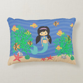 Cojín Decorativo Sirena debajo del mar